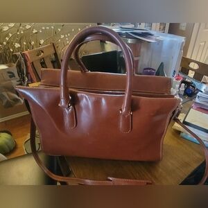 Vintage Valentina Leather Briefcase